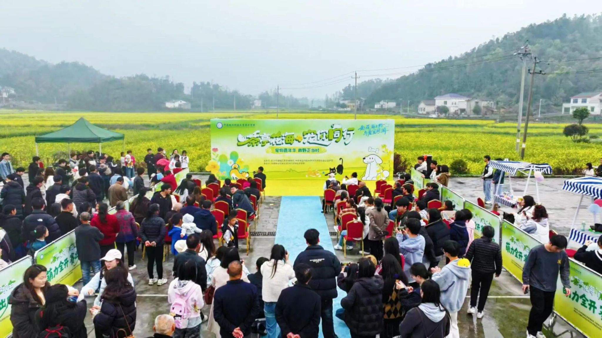 WilliamHill体育举行“茶亭花海·宠你同行”首届宠物嘉年华